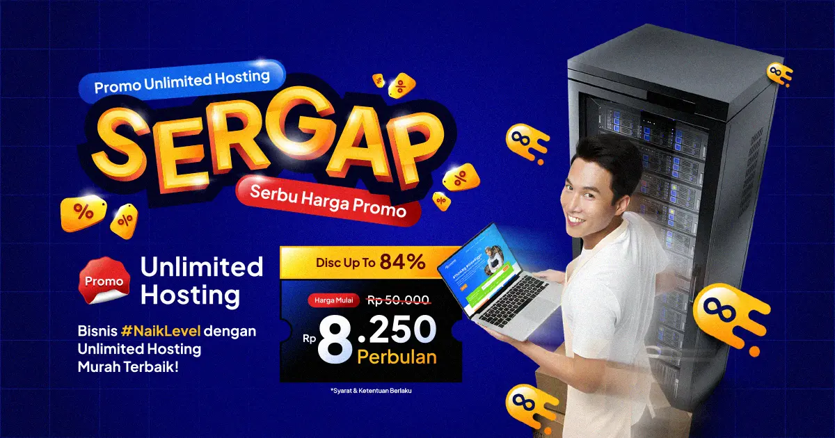 Sergap Unlimited Hosting - Mulai 8.250!